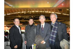 2010年東京学術交流会での日本の知人との記念写真